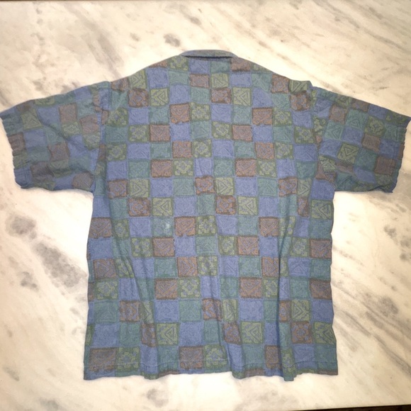 Vintage JIMMYZ Men’s Button Down Surf Shirt 1984 Made in the USA Sz XL - Picture 6 of 7